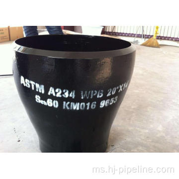 Pipe reducer type concentric type ASTM A234WPB